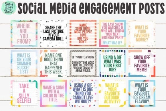 Download Social Media Engagement Posts - Premium Resources